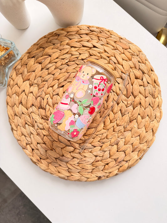 Glass Drinkware Bear