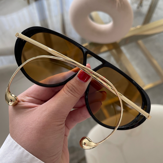 Lentes Tipo BV Ambar Gota