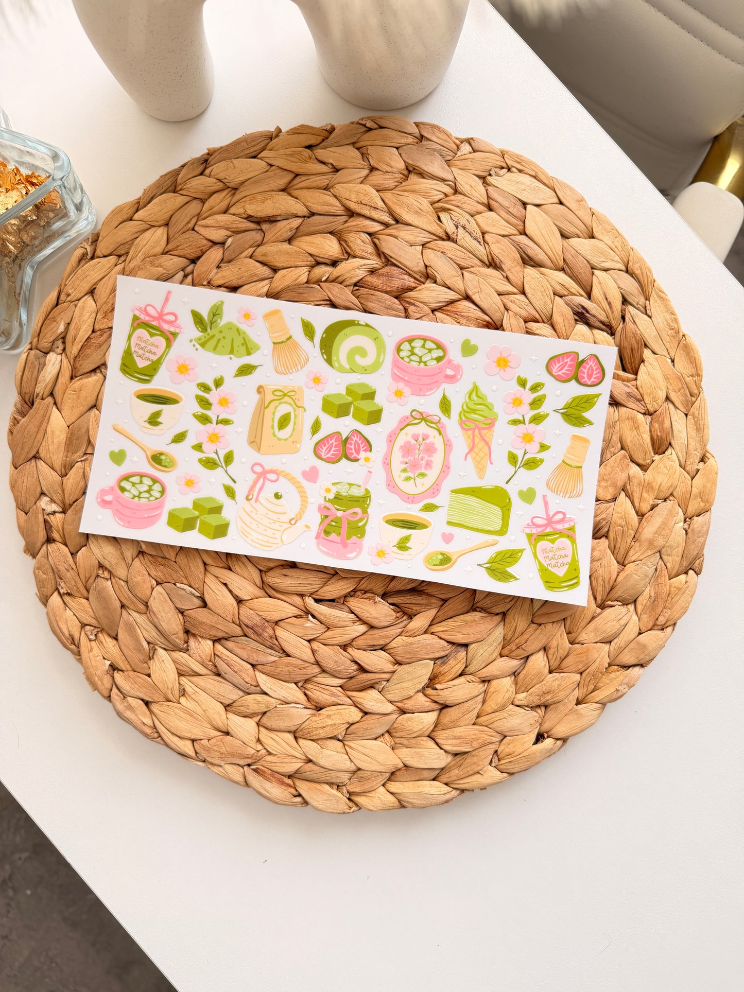 Glass Drinkware Matcha