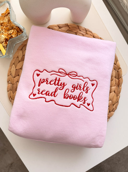 Hoodie Pretty Girls Read Books