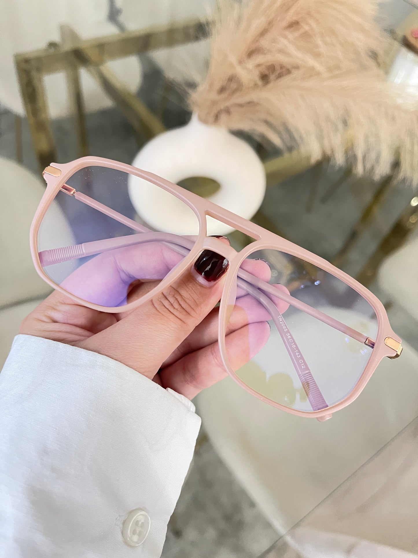 Lentes Nude + Cristal