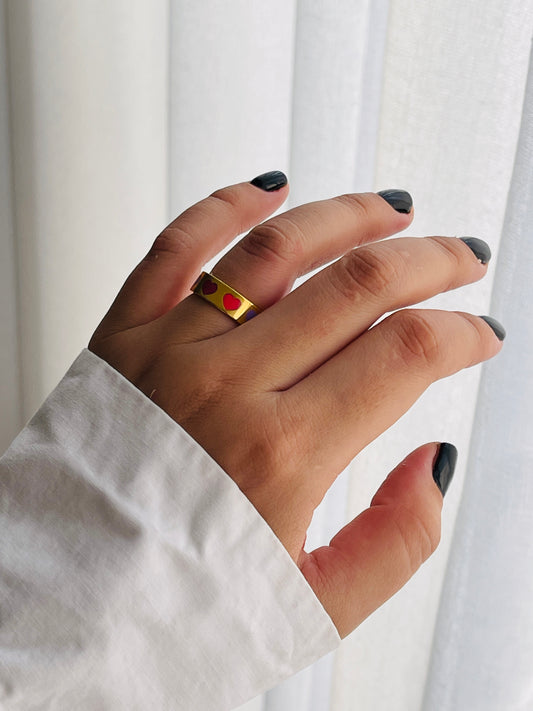Anillo Pinky Heart