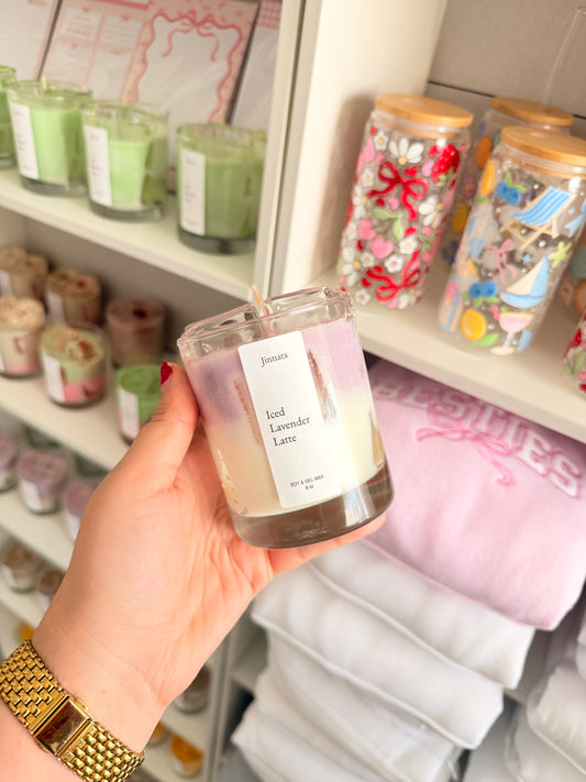 Iced Lavender Latte Candle