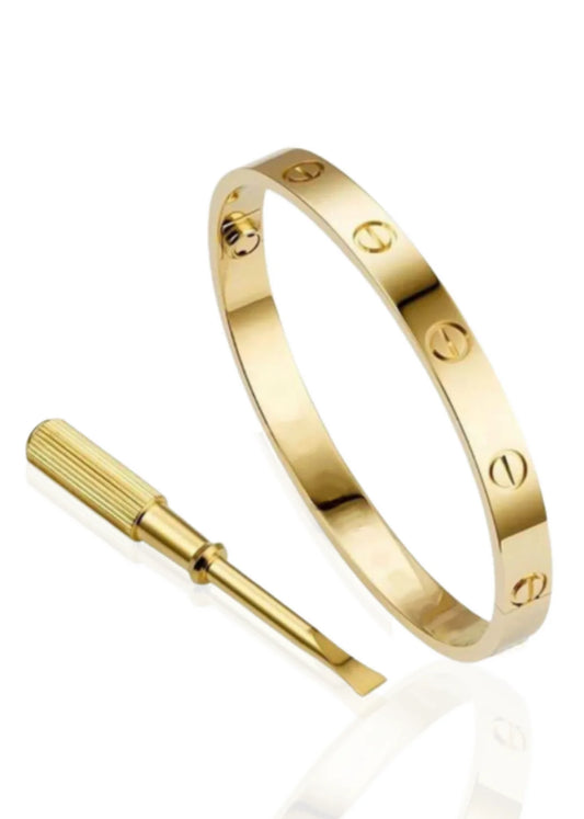 Brazalete Lovel CTR Dorado