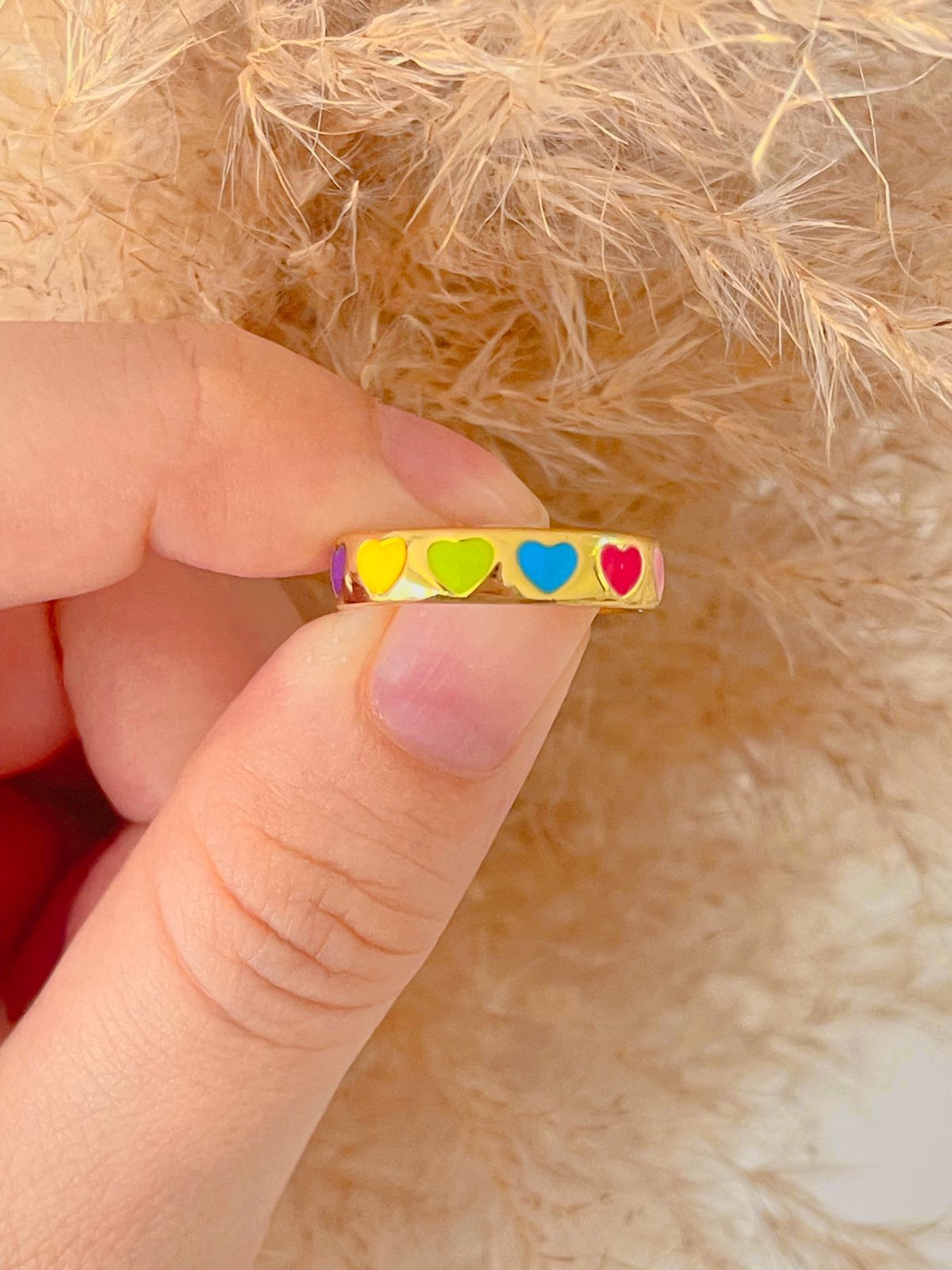 Anillo Heart Colors