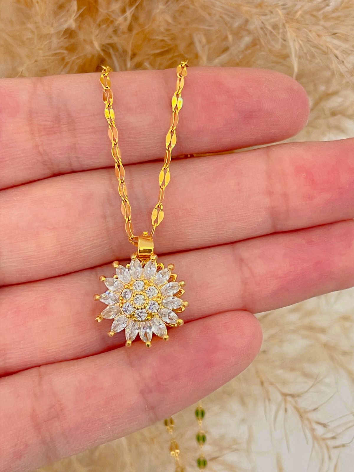 Collar Girasol Girante