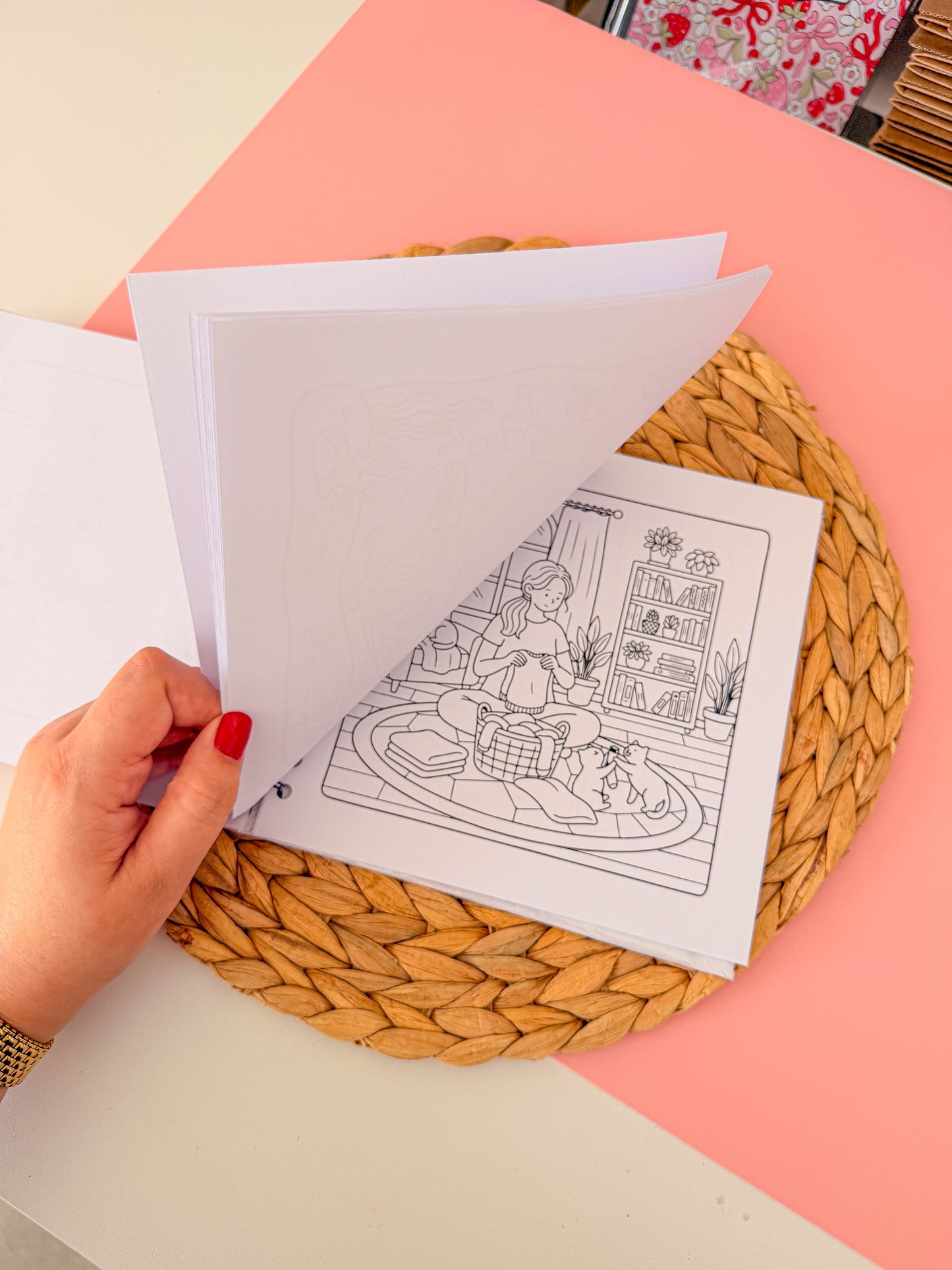 Coloring Book Cozy Girl Moments Vol 2
