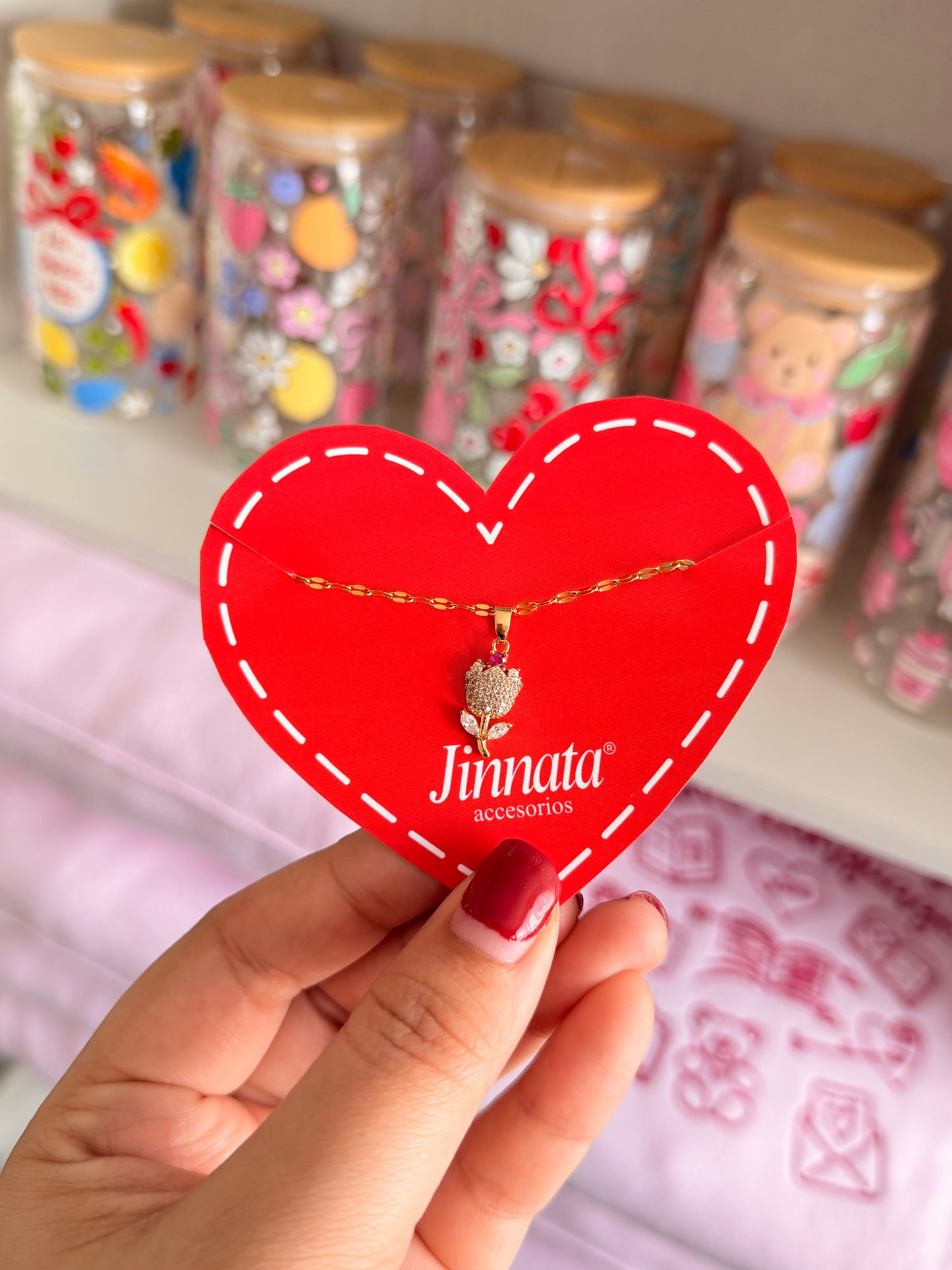 Collar Rosa
