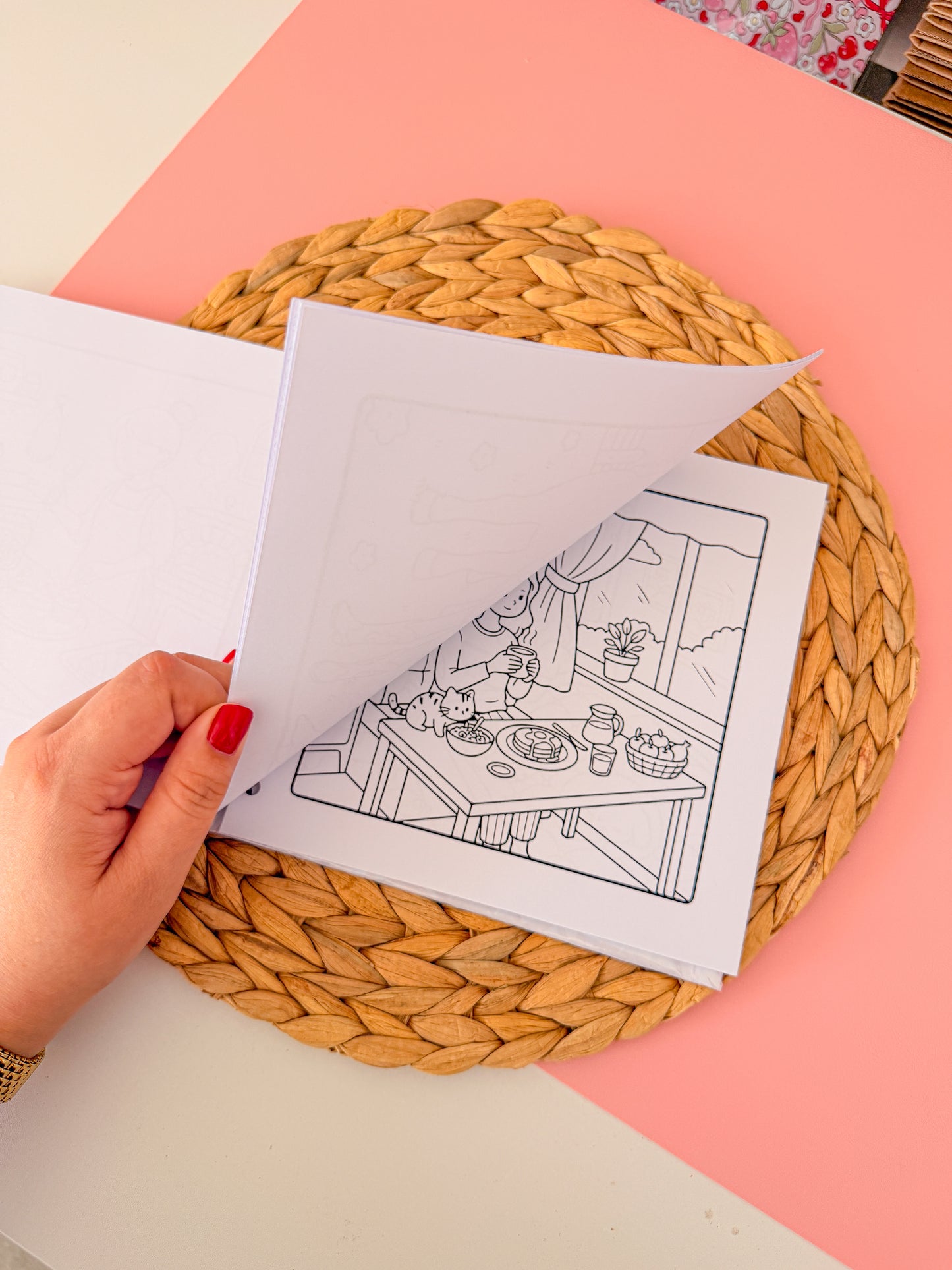 Coloring Book Cozy Girl Moments Vol 2