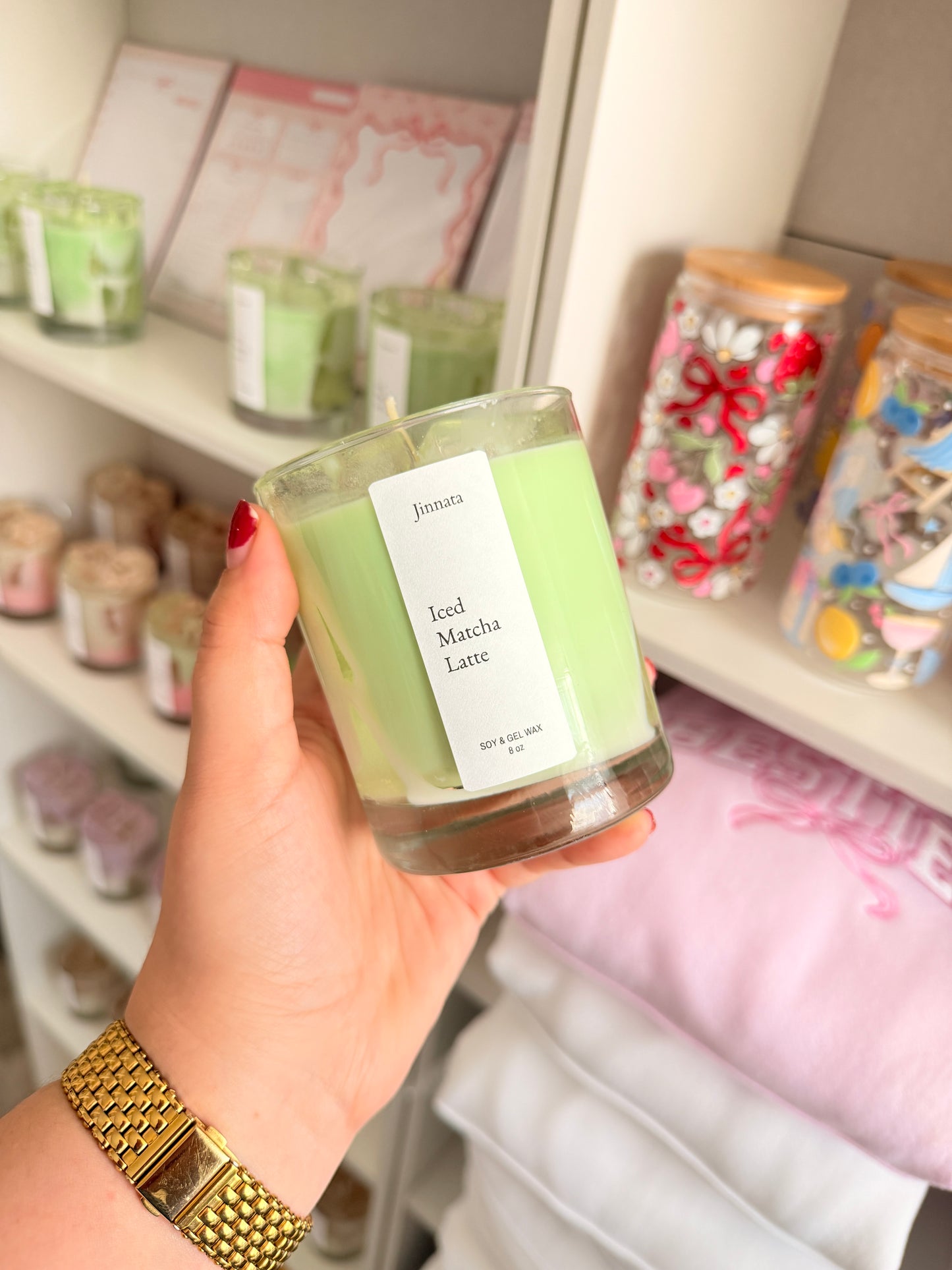 Iced Matcha Latte Candle