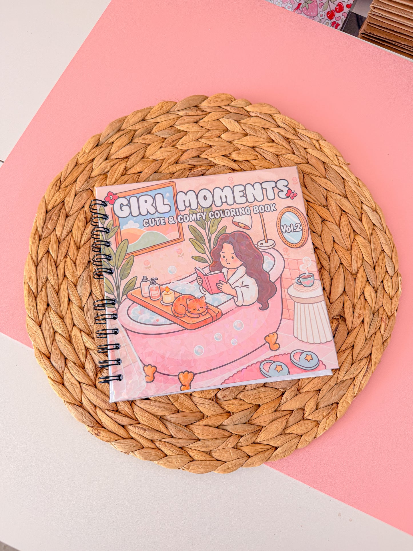 Coloring Book Cozy Girl Moments Vol 2