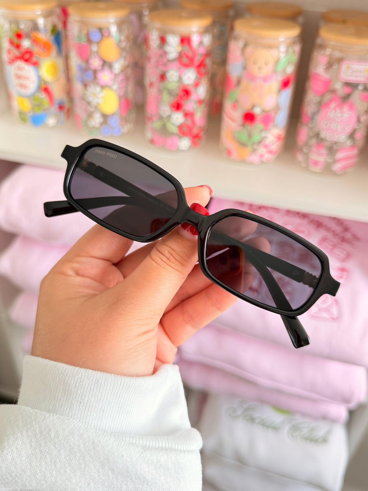 Lentes MM 089 Negro Rectangular
