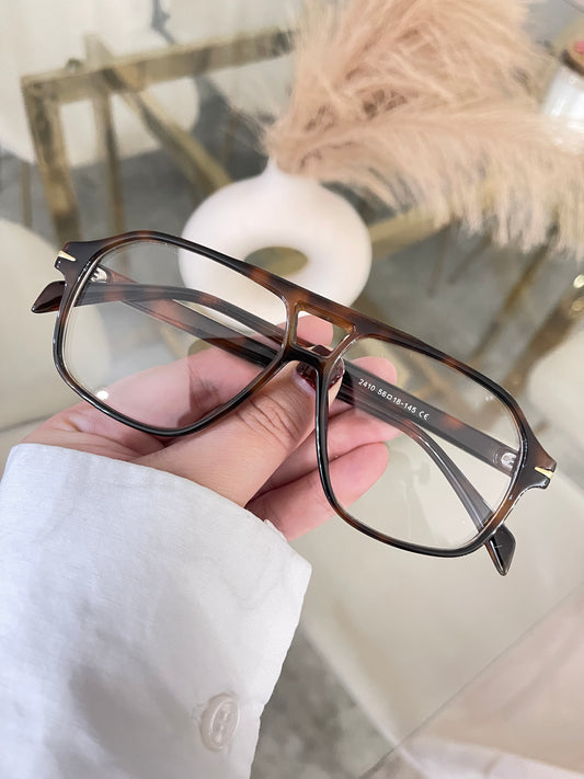 Lentes Leopard + Cristal