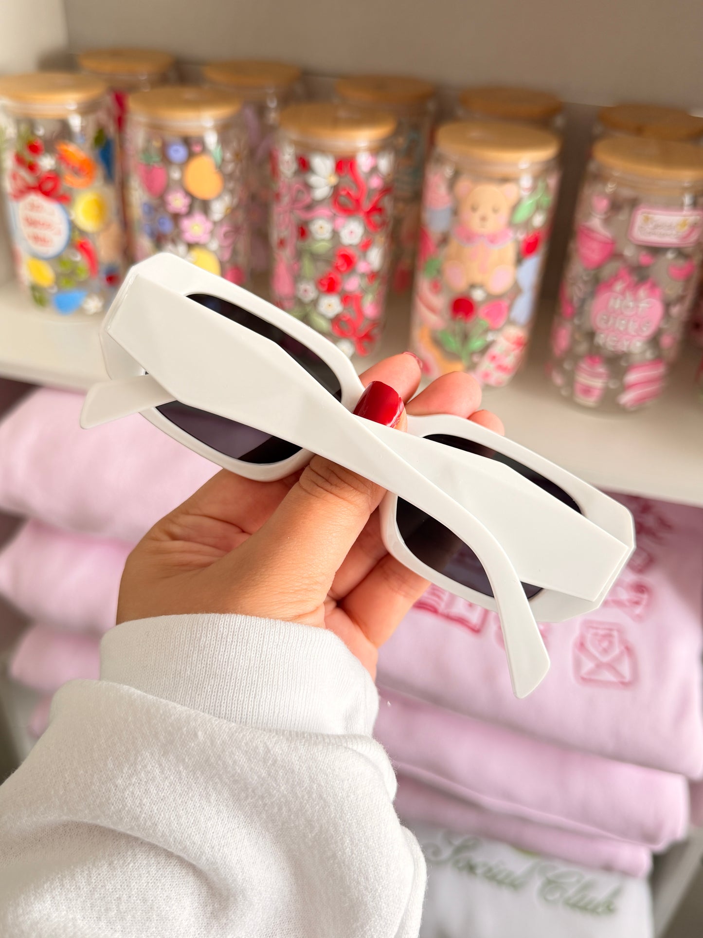 Lentes Estilo Pradaa Blanco