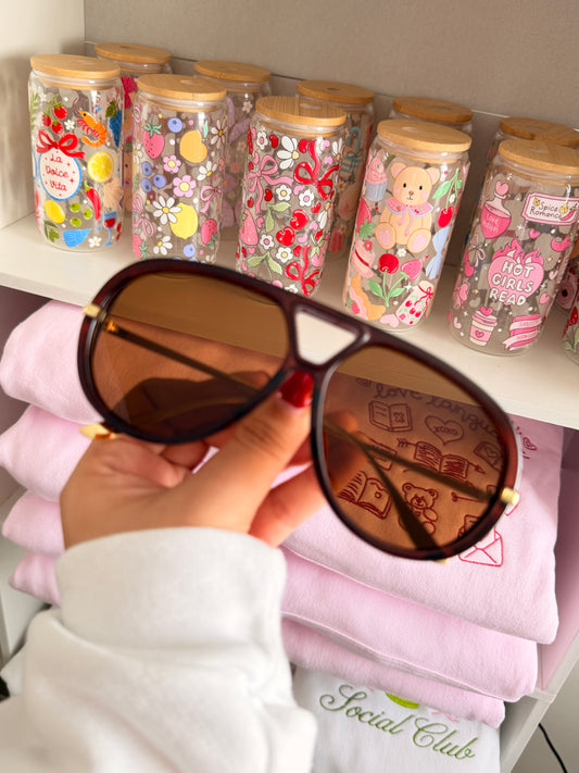 Lentes Tipo BV Café