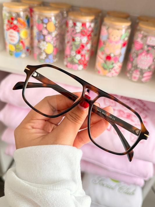 Lentes Leopard + Cristal