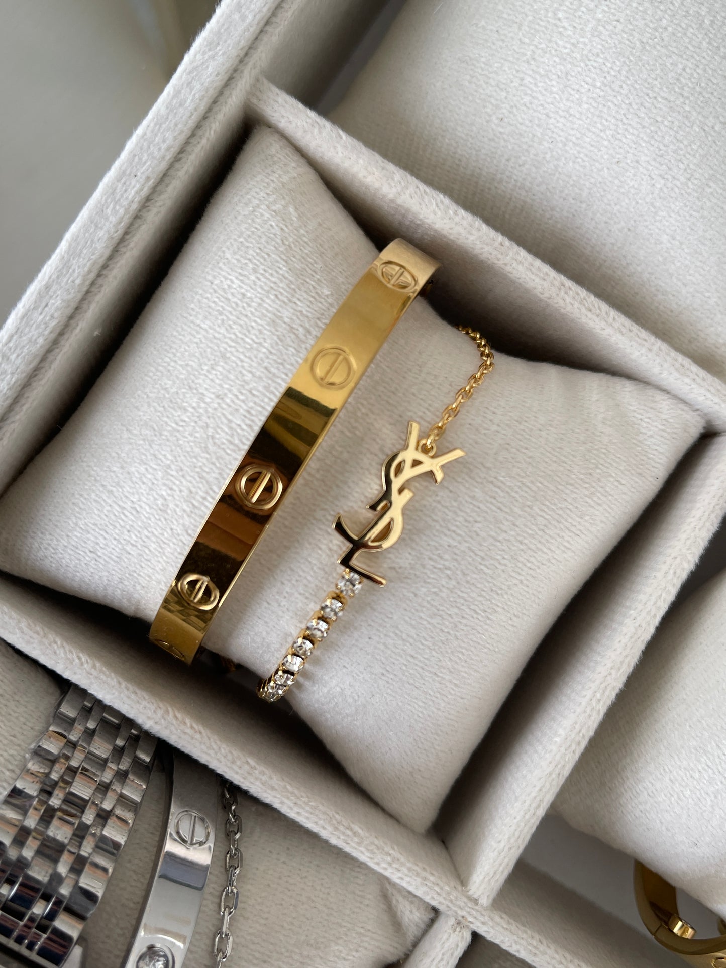 Pulsera SL Dorado