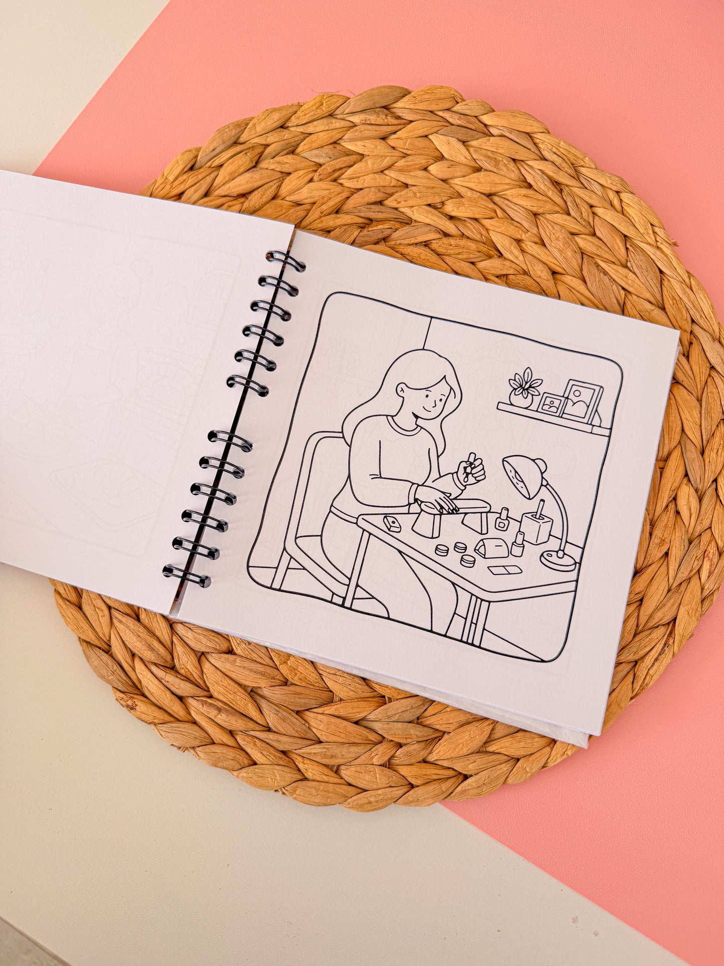 Coloring Book Cozy Girl Moments Vol 2