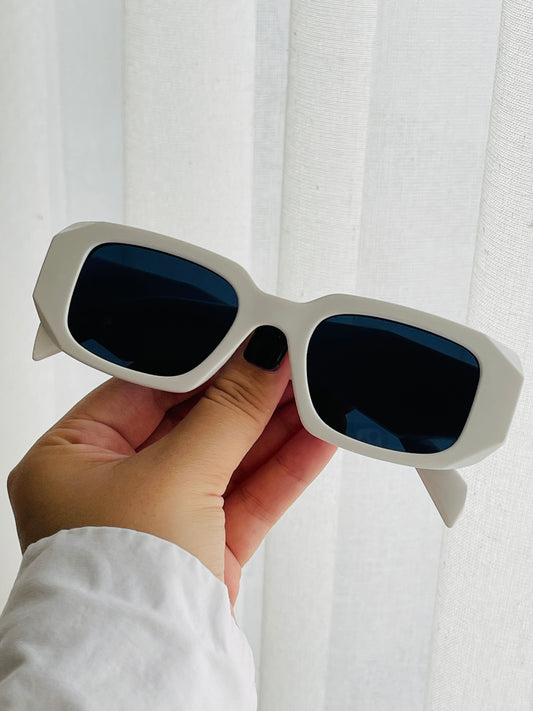 Lentes Estilo Pradaa Blanco
