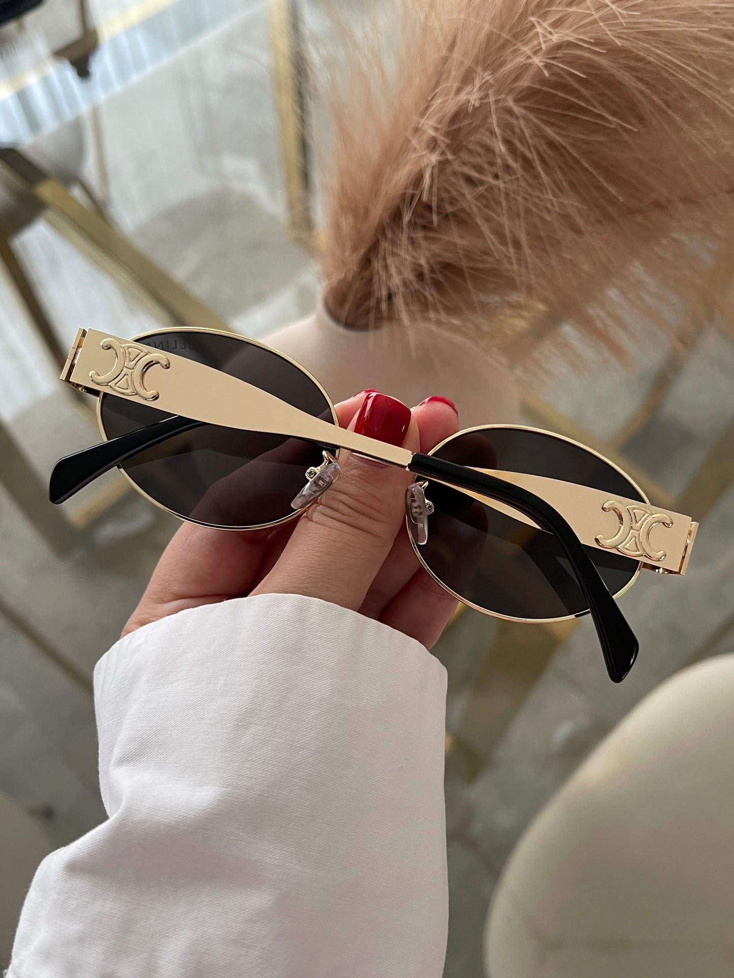 Lentes CL 078 Dorado