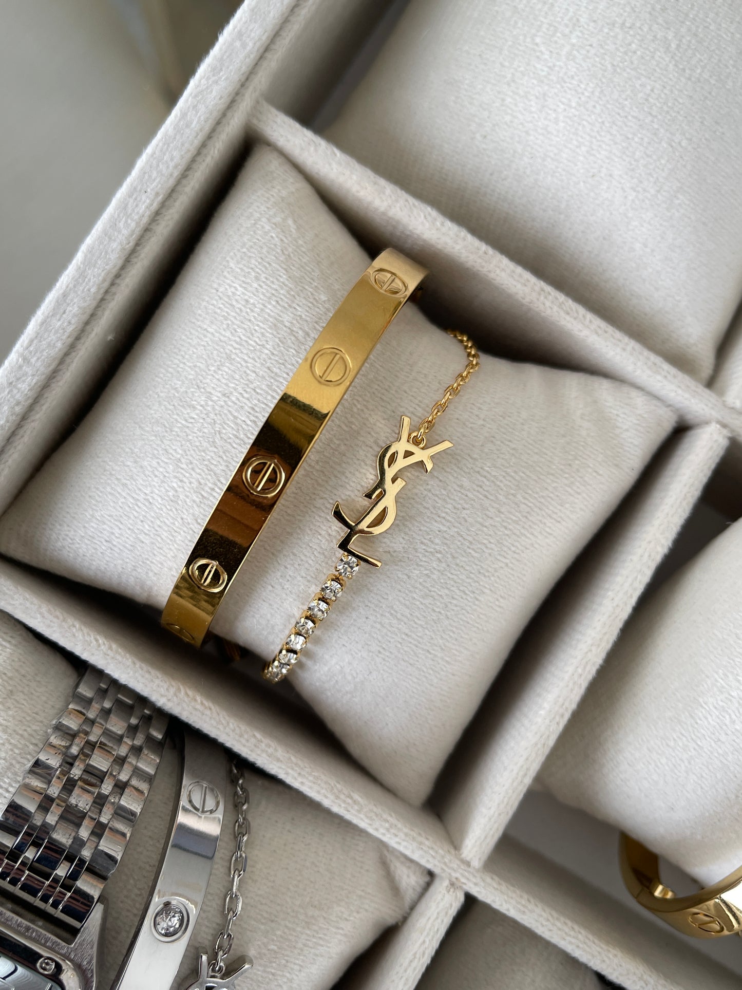 Pulsera SL Dorado