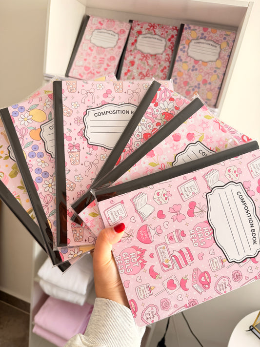 Notebook Hot Girls Read