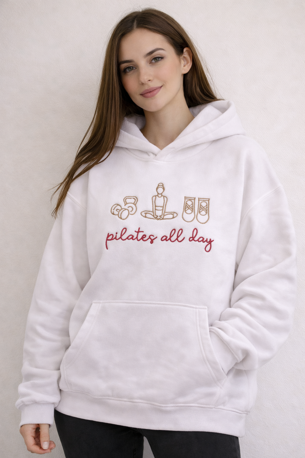 Hoodie Pilates all day