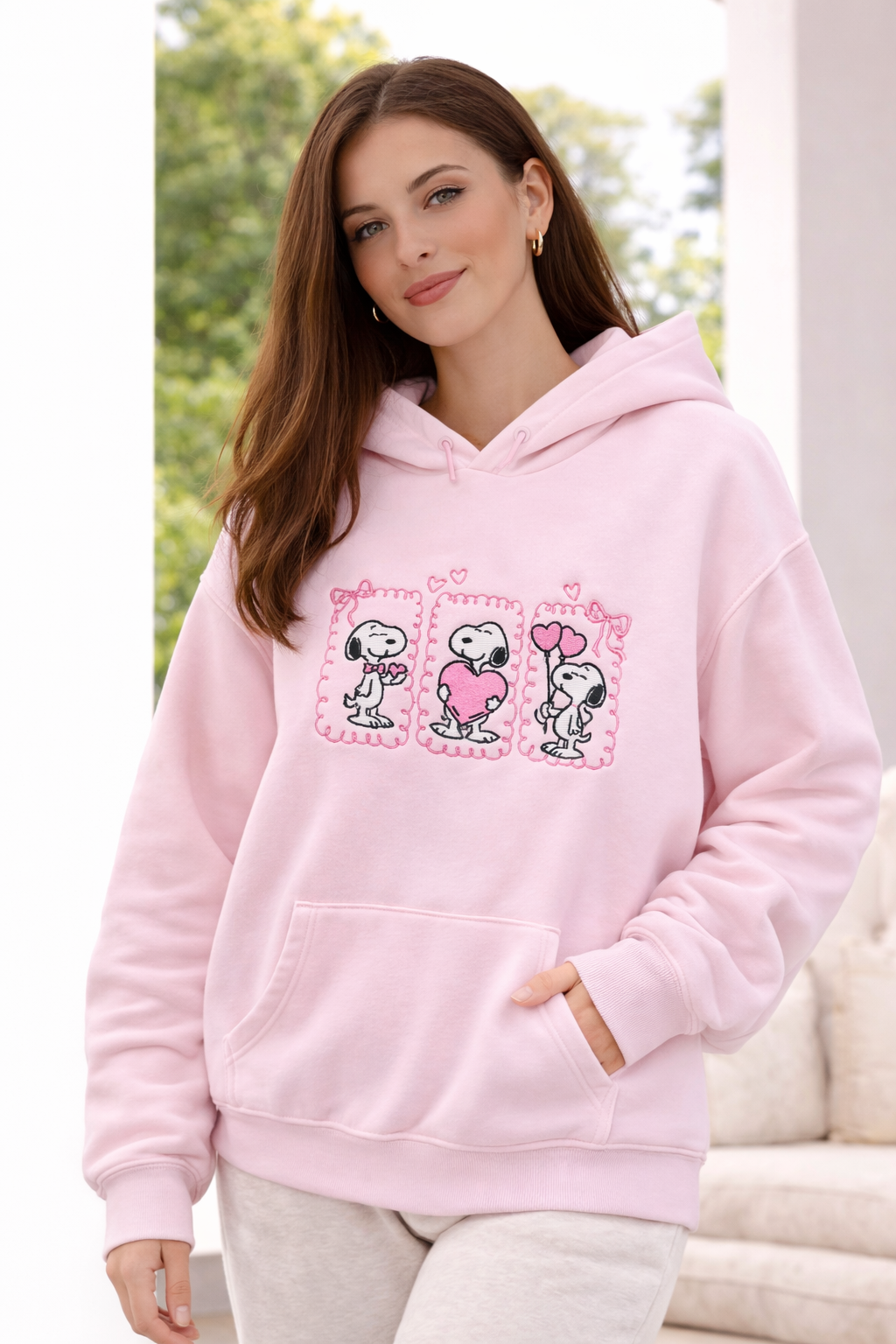 Hoodie Snoopy Love